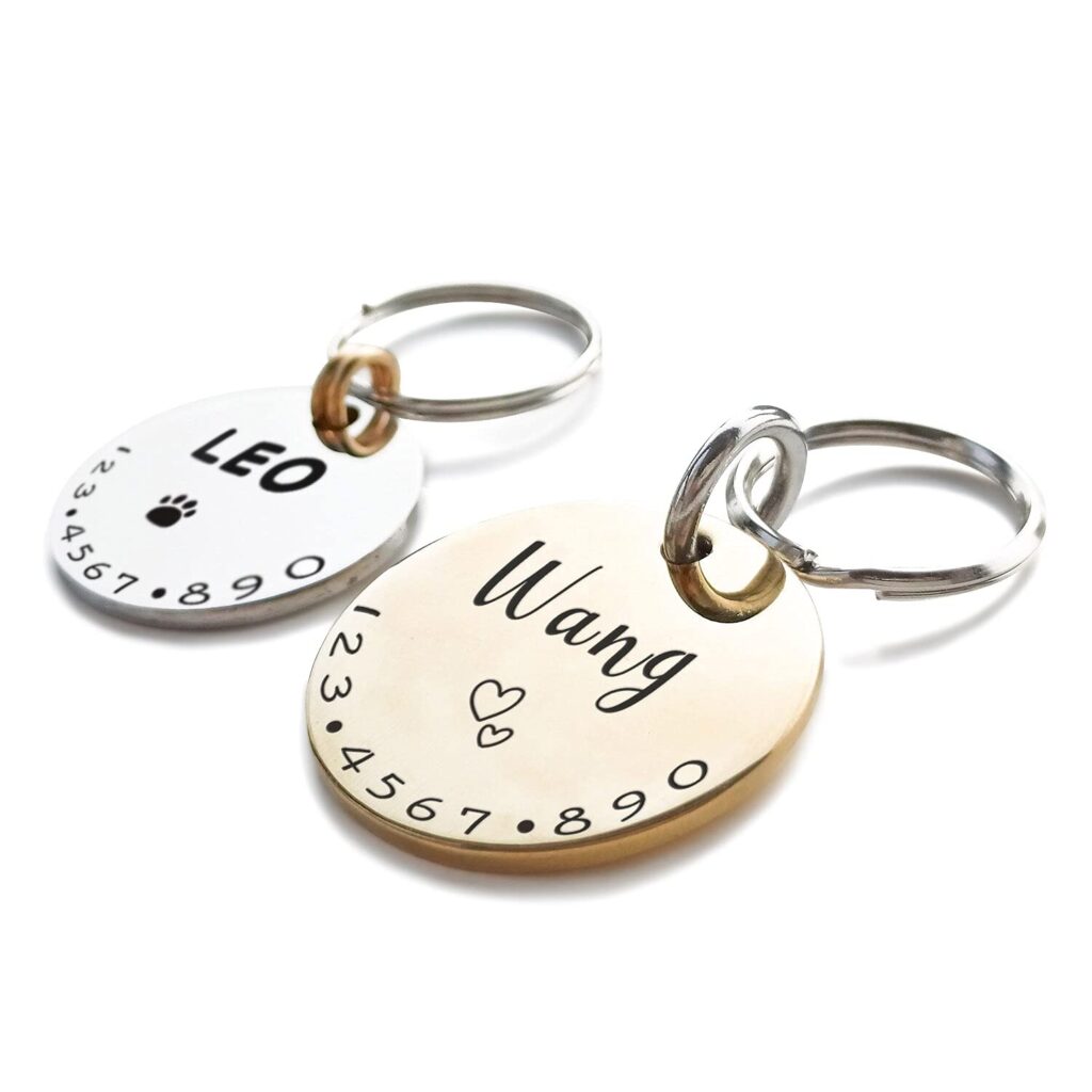 Handmade Cats Dogs ID Tags