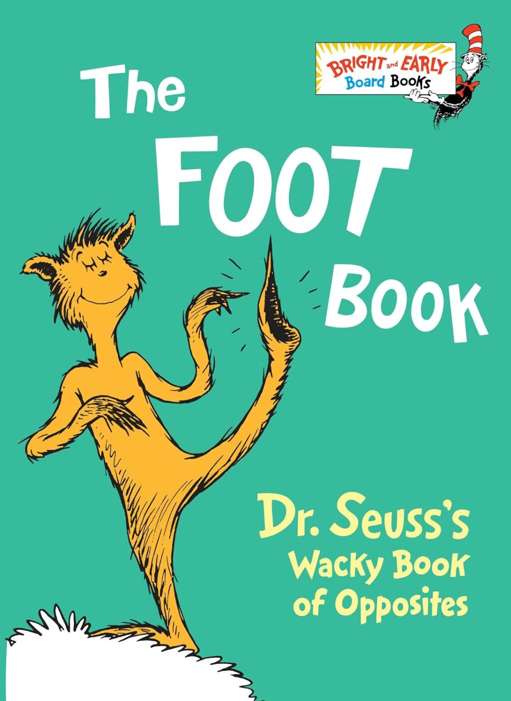 3. The Foot Book: Dr. Seuss's Wacky Book of Opposites - Board book