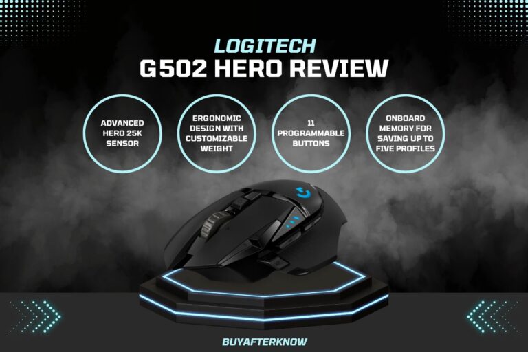 Logitech G502 HERO Review A Feature-Packed Gaming Mouse