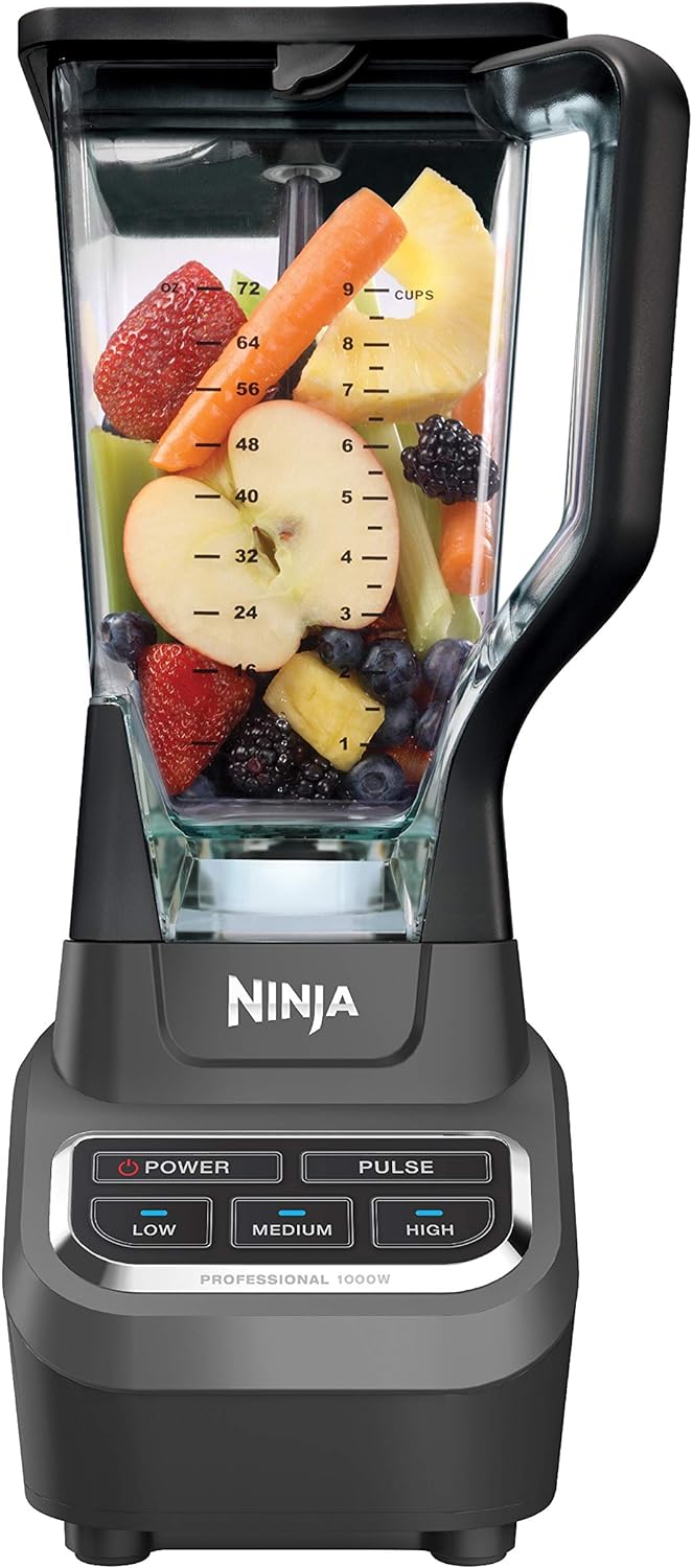 Ninja Professional Countertop Blender - Kitchen Gadgets