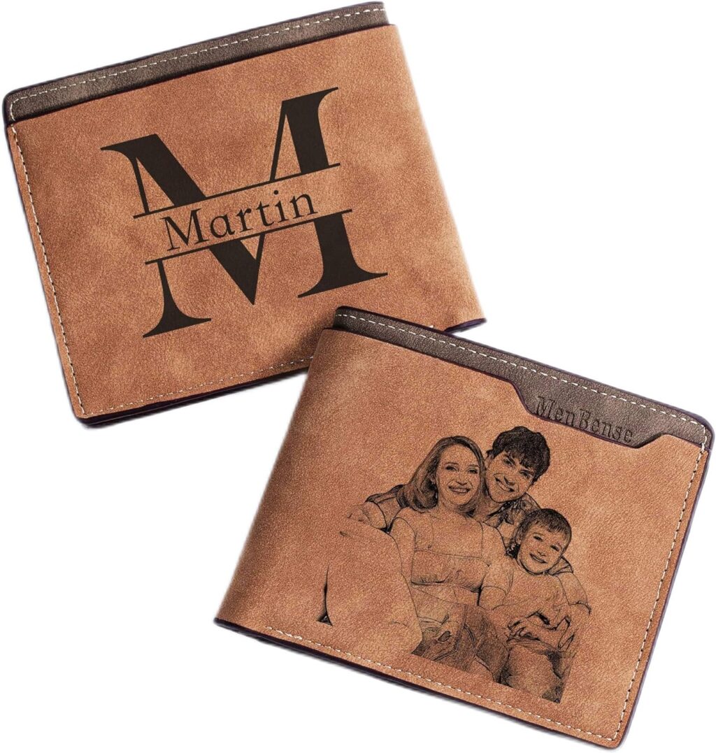 Personalized Leather Wallet - Father’s Day Gifts