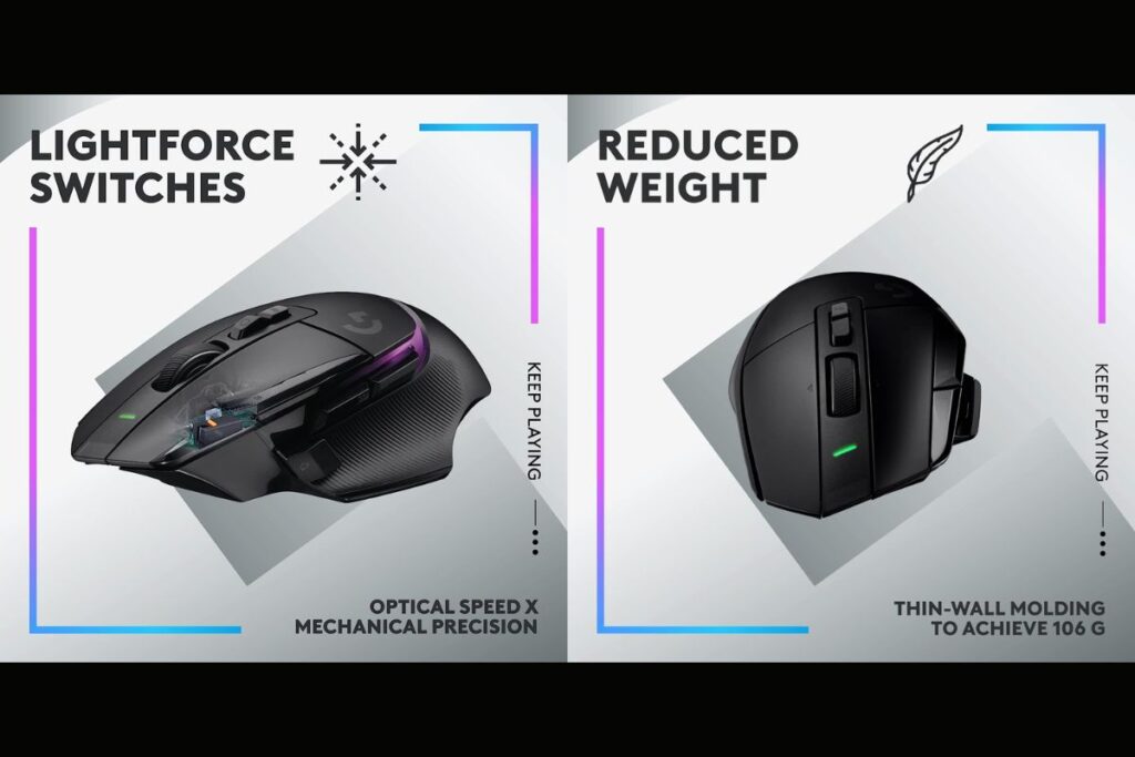 Lightforce Switches and Reduced Weight