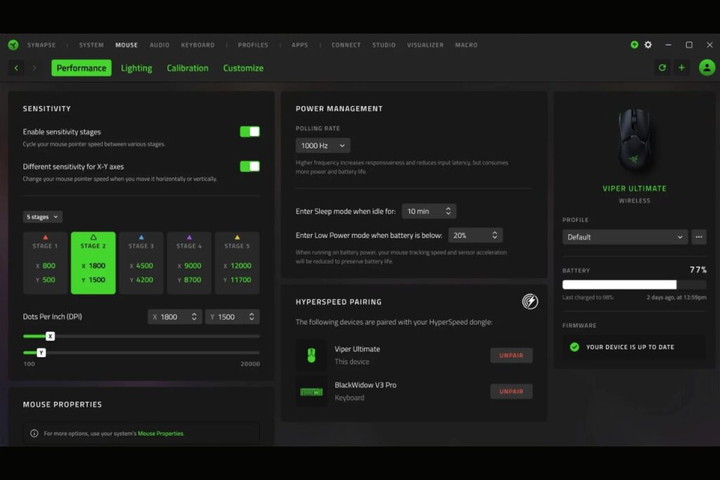 Razer DeathAdder Essential Review Software